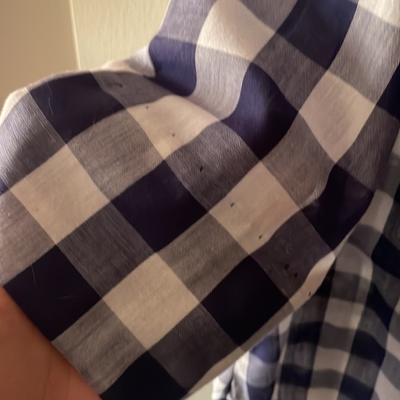 Teddi of California 80’s vintage checkered button blouse - Picture 6 of 10